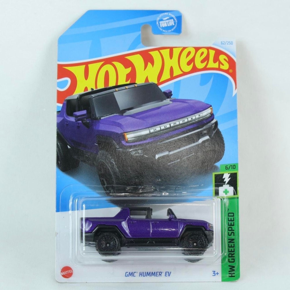 Hot Wheels Purple GMC Hummer EV Toy Car - NEW